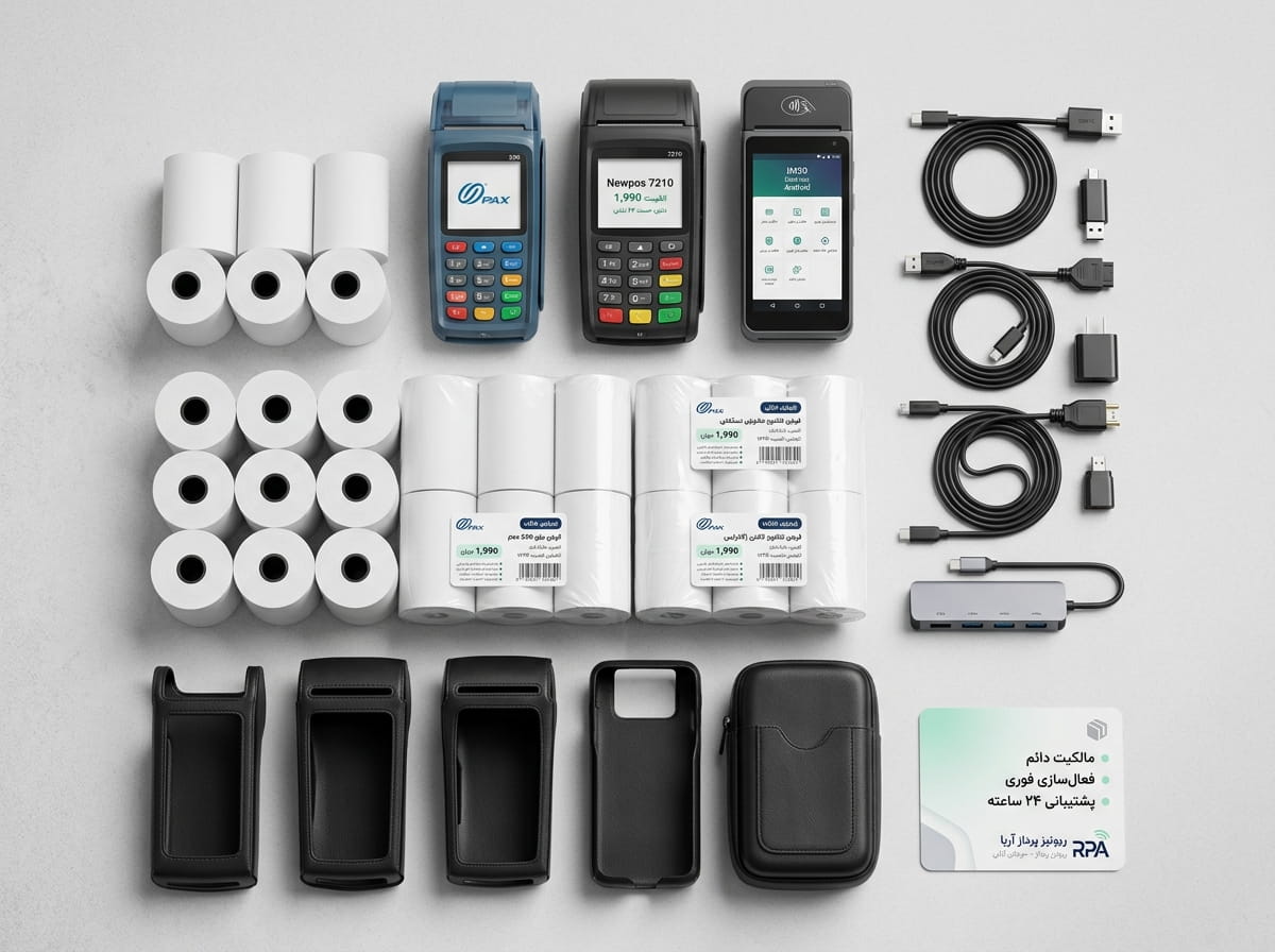 انواع دستگاه کارتخوان سیار سیم کارتی و وای فای